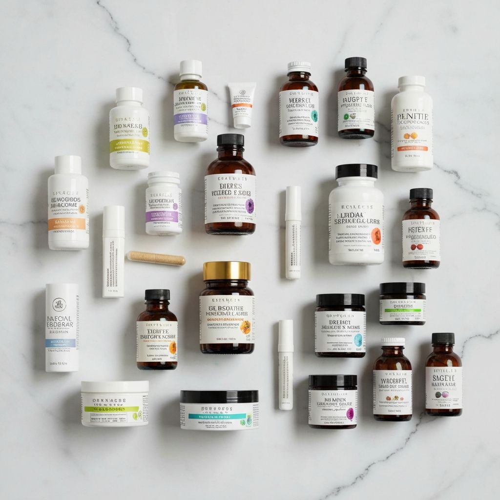 Wellness and skincare products